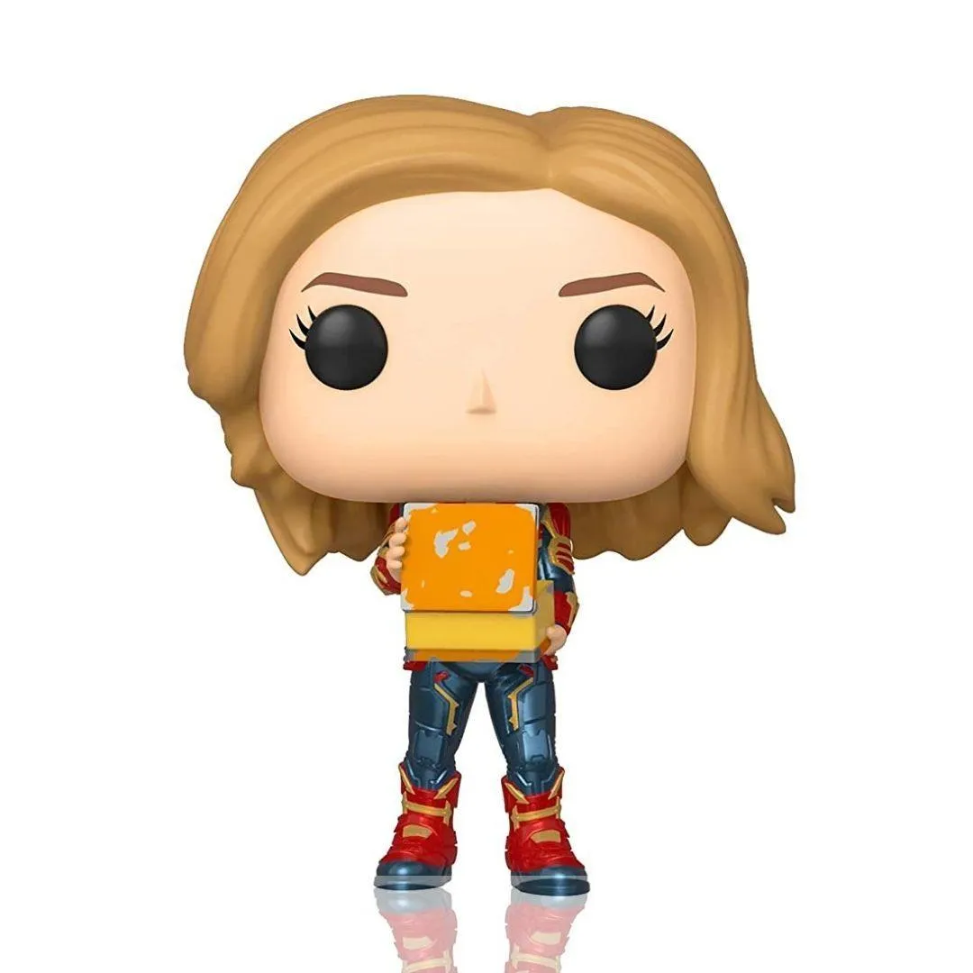 Funko Pop! Marvel: Captain Marvel - Captain Marvel with Lunch Box #444