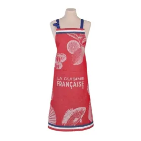 Gastronomie Red Apron by Le Jacquard Français