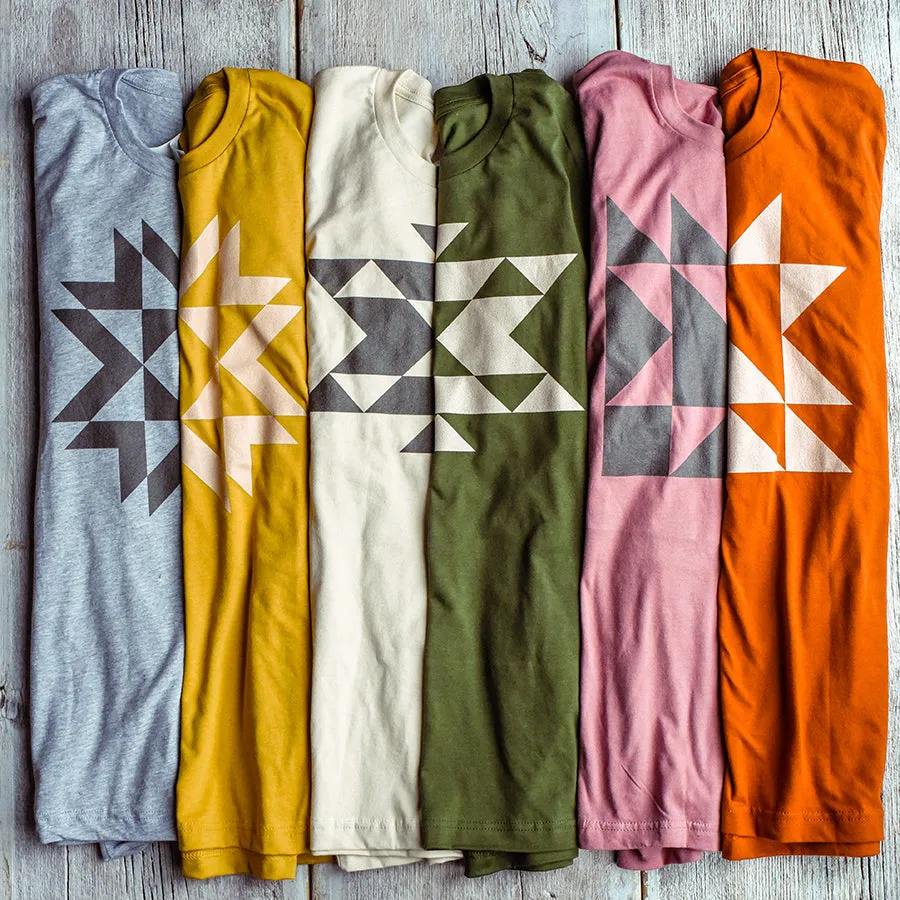 Geo / Southwest / Quilt Block Tee