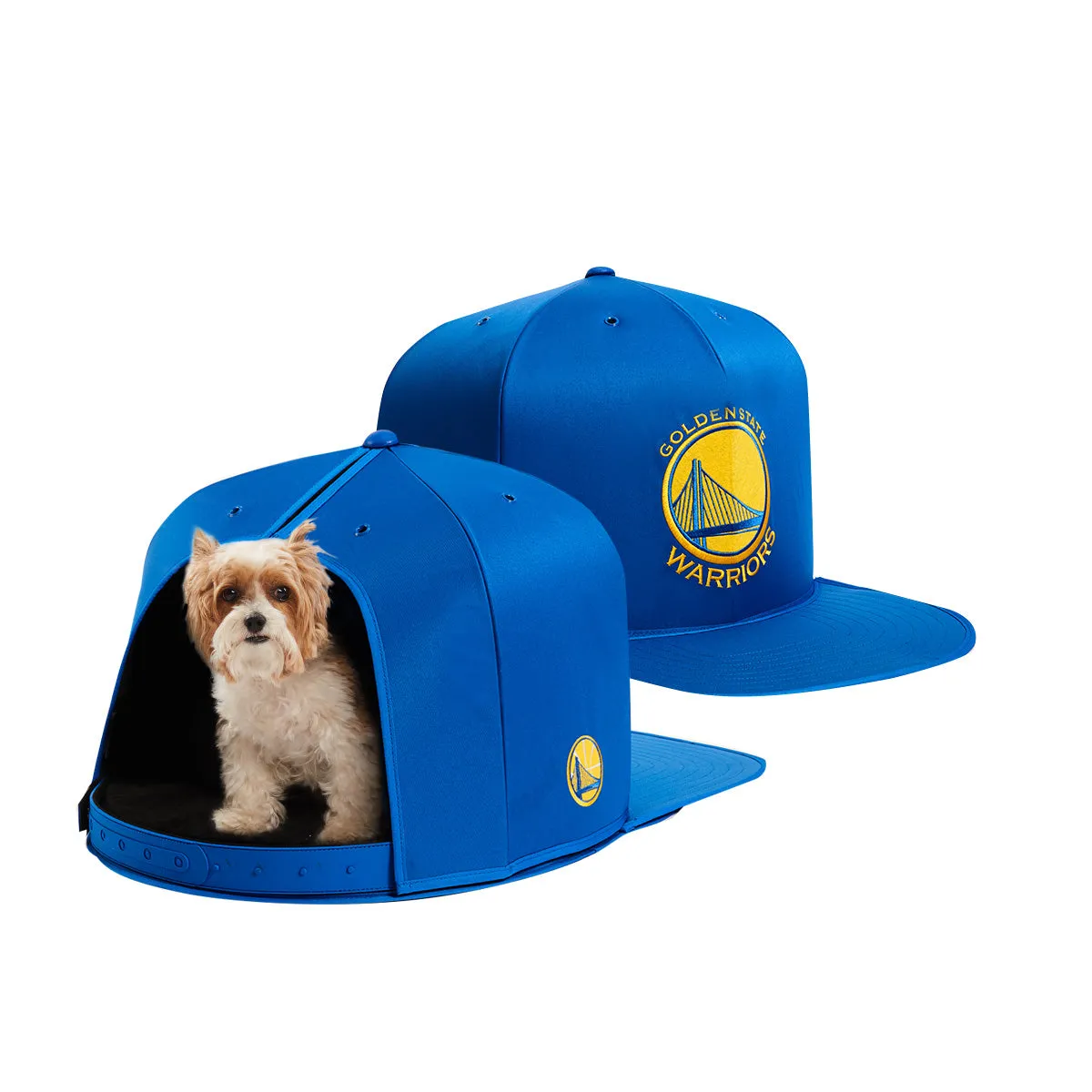 GOLDEN STATE WARRIORS NAP CAP PREMIUM DOG BED