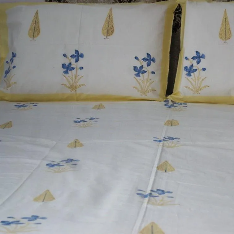 HALDI PINE BED SHEET