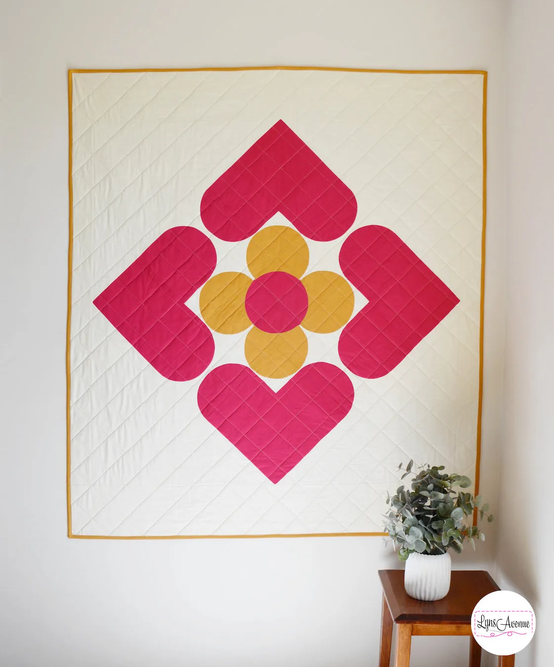 Heart Posy Quilt Pattern