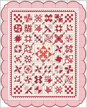 Heartfelt Block of the Week  - Complete Pattern