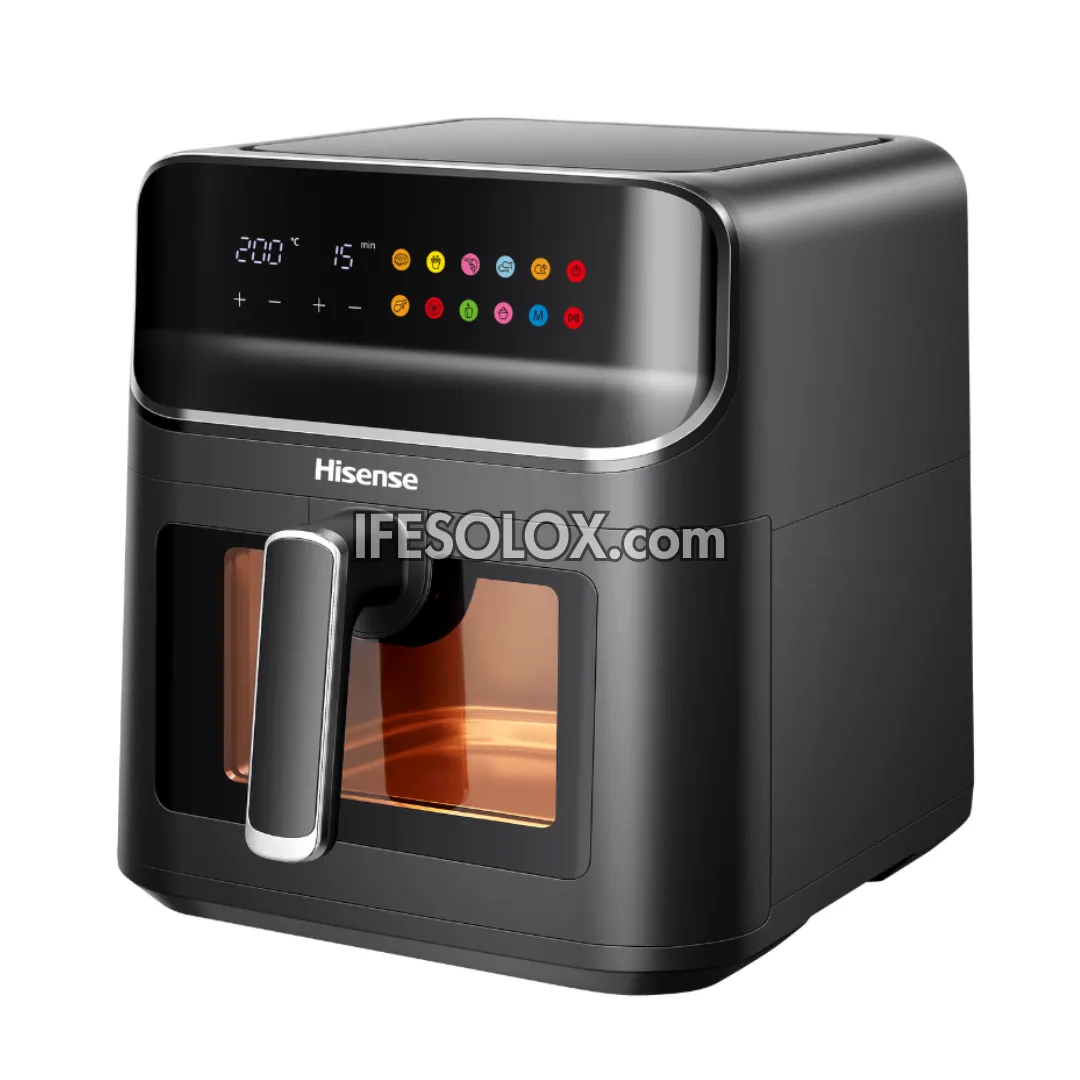 Hisense H06AFBS2S3 6.7Liter Air Fryer with LED Control Panel - Brand New