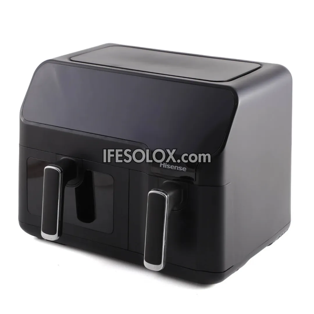 Hisense H09AFBK2S5 8.8Liters Air Fryer with 2700W, Dual Baskets and Multi-LED - Brand New