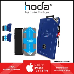 Hoda Sapphire Screen Protector for iPhone 12 - 12 Pro ( With Helper ) - Anti - Peeper (Barcode: 4713381519912 )