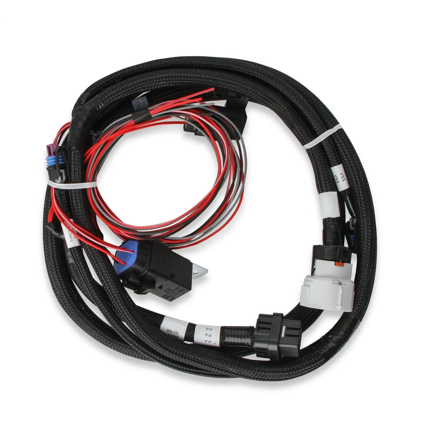 Holley EFI Terminator X Max Engine Control Module - 3.5 in Touchscreen - Wiring Harness - 58x Reluctor Wheel - GM LS-Series