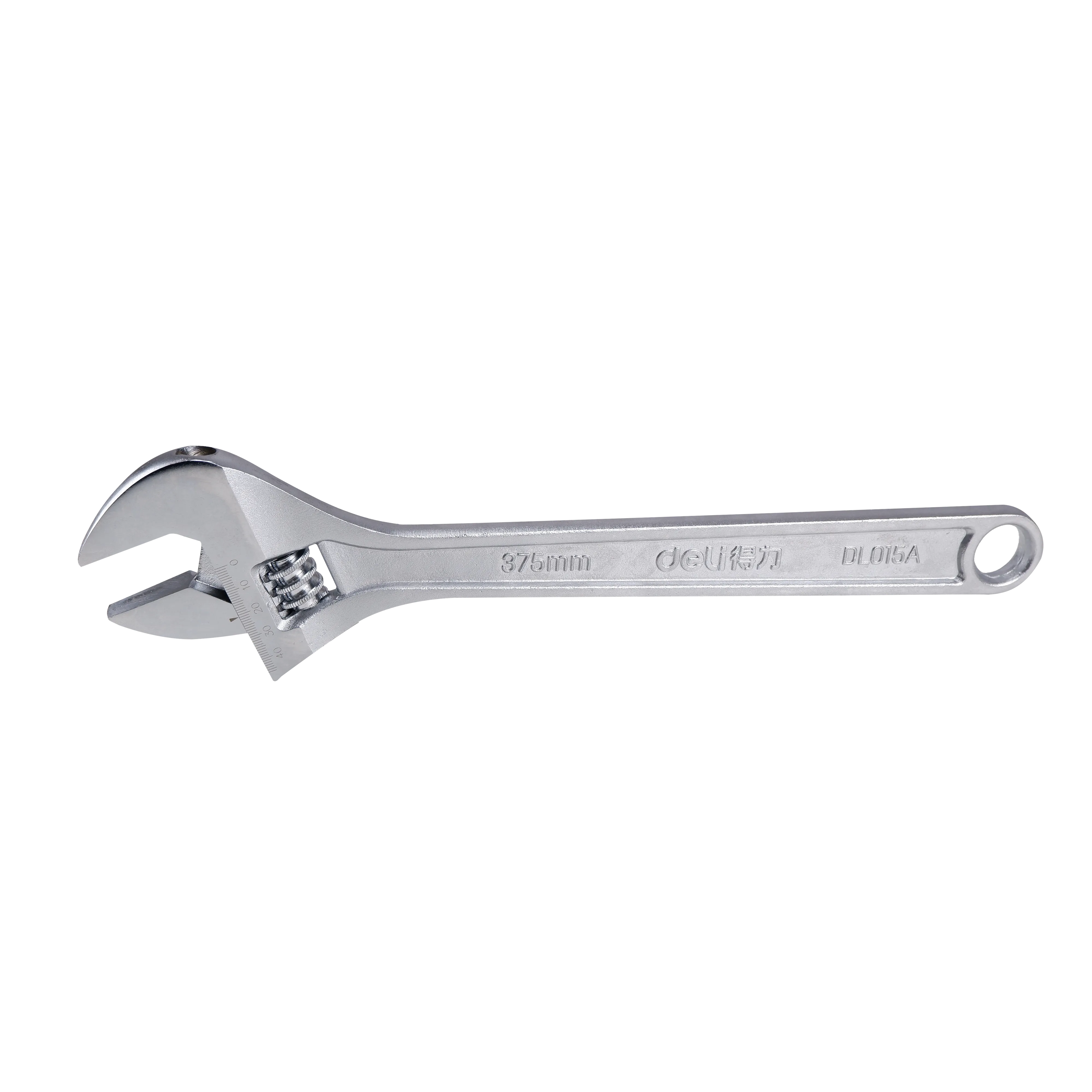 Homdum 15 inch Adjustable Wrench Deli Hex Spanner Chrome vanadium Ergonomic Handle size 450 mm