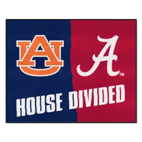 House Divided - Alabama / Auburn House Divided House Divided Rug - 34 in. x 42.5 in.