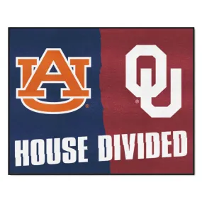 House Divided - Auburn / Oklahoma House Divided Rug - 34 in. x 42.5 in.