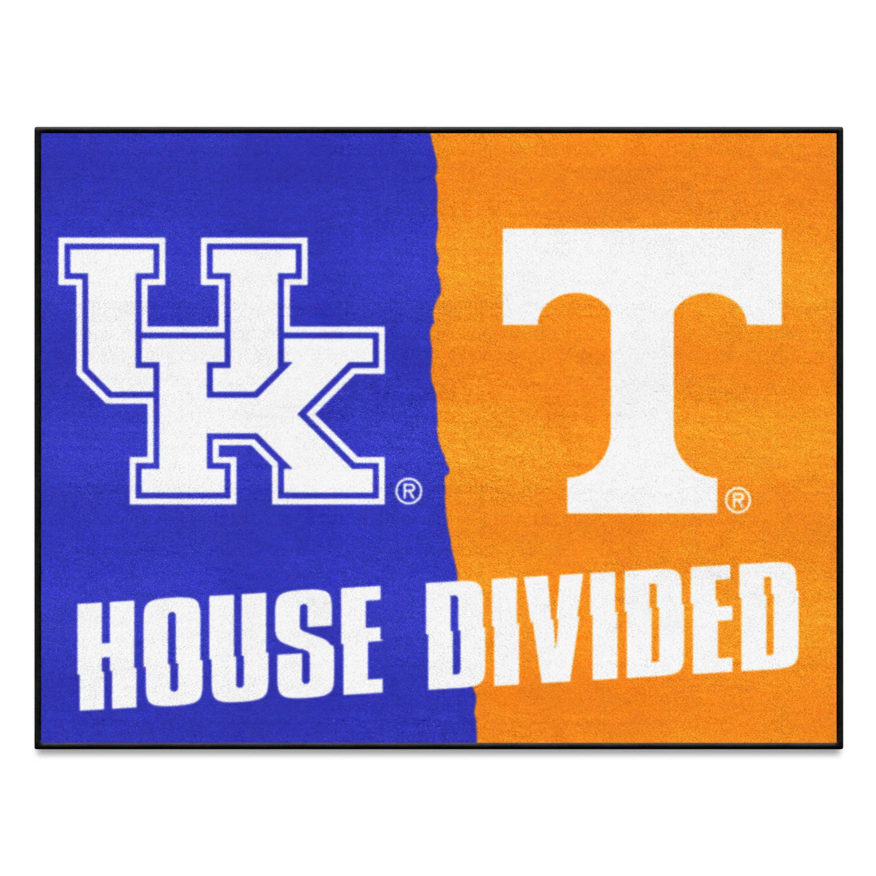 House Divided - Kentucky / Tennessee House Divided House Divided Rug - 34 in. x 42.5 in.