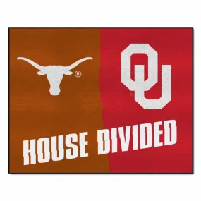 House Divided - Texas / Oklahoma House Divided House Divided Rug - 34 in. x 42.5 in.