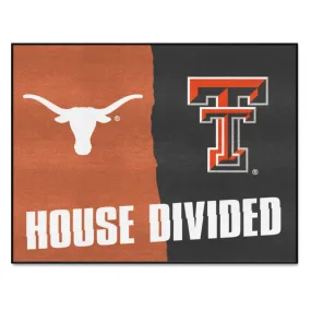 House Divided - Texas / Texas Tech House Divided House Divided Rug - 34 in. x 42.5 in.