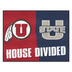 House Divided - Utah / Utah State House Divided House Divided Rug - 34 in. x 42.5 in.