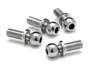 HPI Ball, 4.7X6.5mm, 4-40, 2mm Allen Wrench Required, for the Sprint 2 (4pcs)