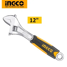 Ingco Adjustable wrench 12'' HADW131128