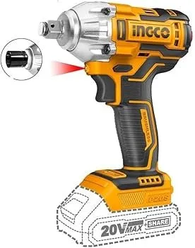 INGCO COSLI230702 Cordless combo 1/2" Impact wrench 300Nm   Impact drill 45Nm