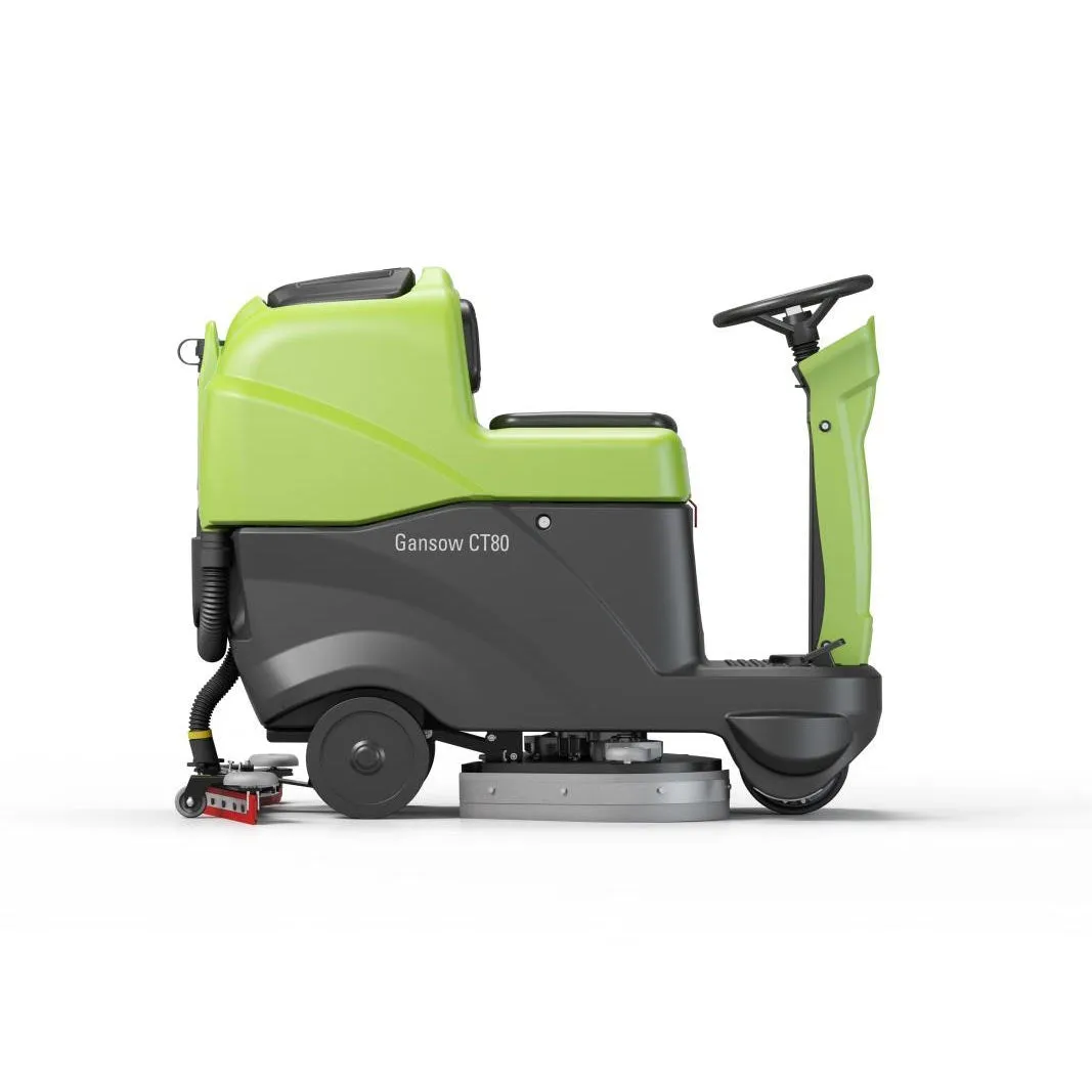 IPC Eagle CT80 Compact Rider Automatic Floor Scrubber w/ Brushes (28" Scrub Deck) - 21 Gallons