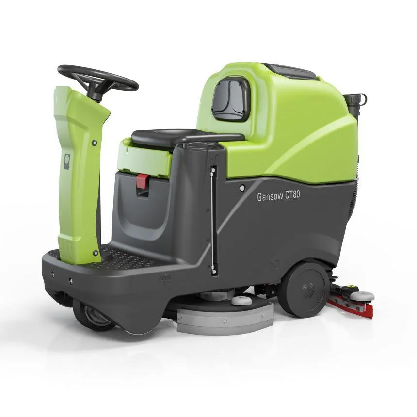 IPC Eagle CT80 Compact Rider Automatic Floor Scrubber w/ Brushes (28" Scrub Deck) - 21 Gallons