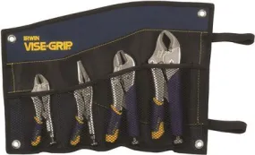 Irwin Fast Release Locking Pliers Set 4 Piece (10Cr' 7R' 6Ln' 5Wr)