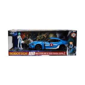 Jada Toys Robotech Max Sterling 2020 Toyota Supra Die Cast 24th Scale Set