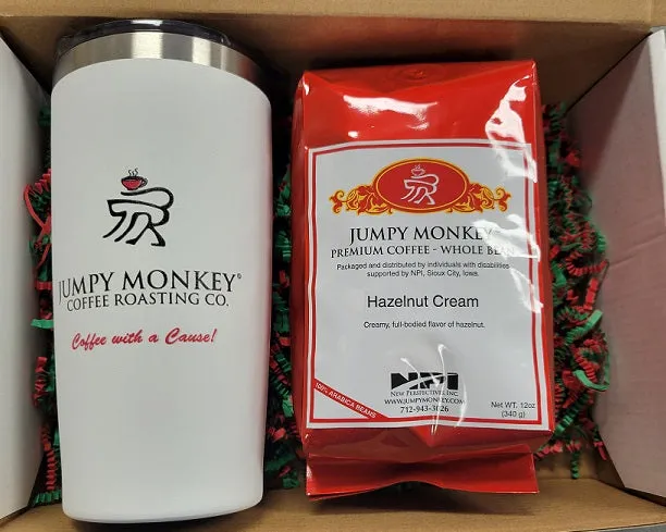 Jumpy Monkey 20 oz Tumbler, Insulated Stainless Steel  **NEW**