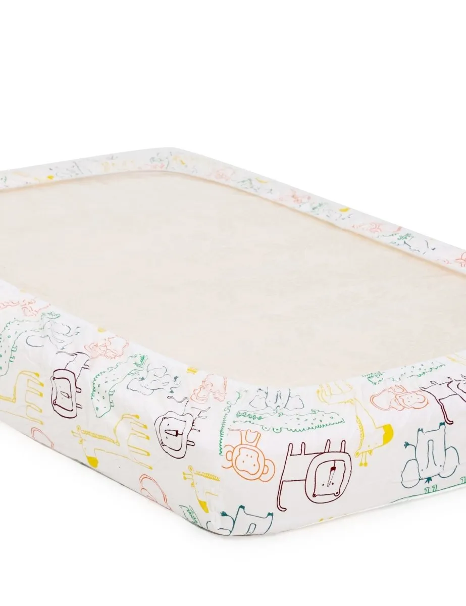 Jungle Tribe - Baby Crib Sheet