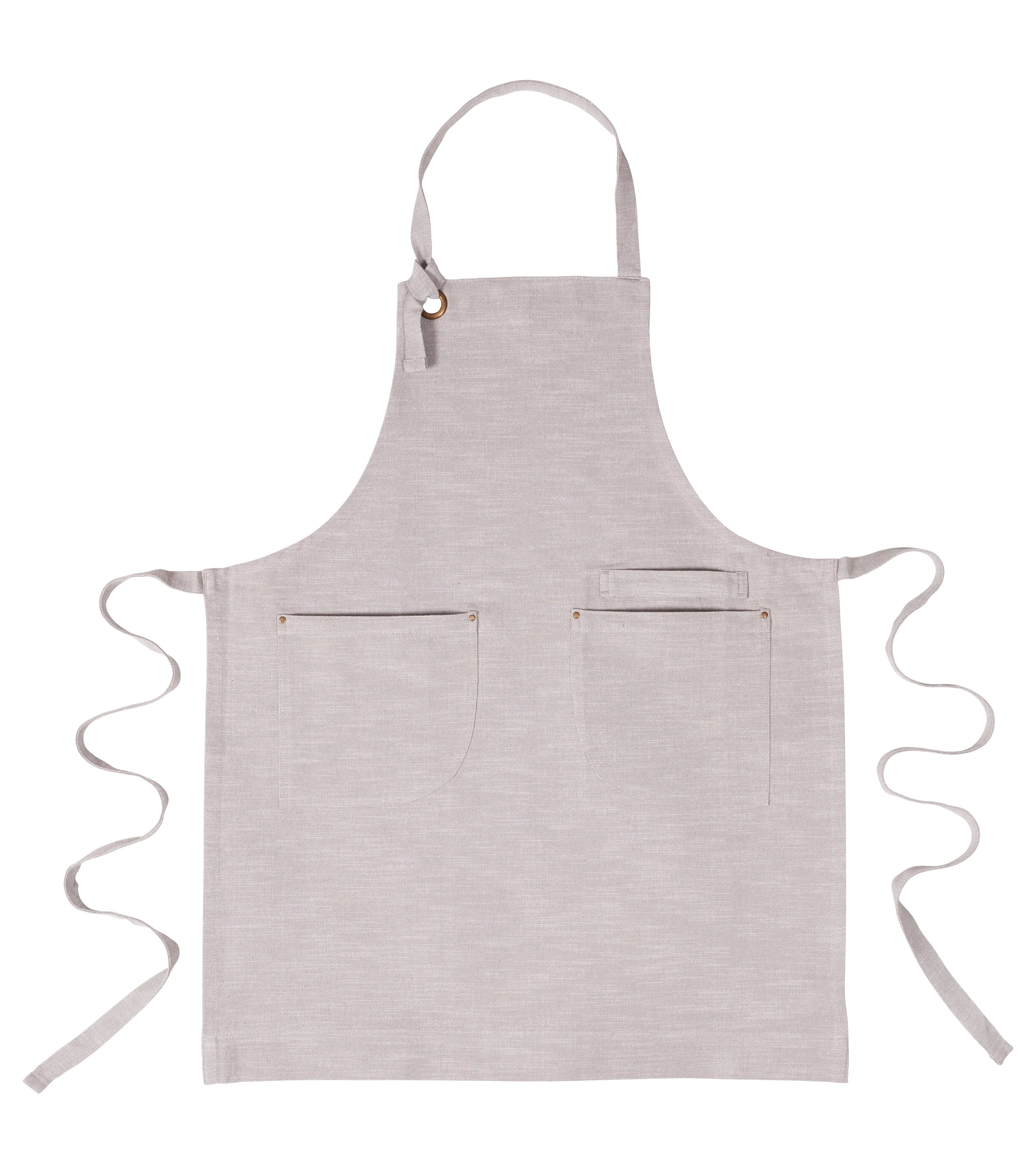 KAF Home Strada Adjustable Chambray Apron - 33" x 27"