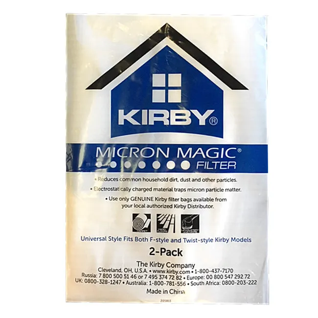 Kirby Universal Electrostatic 2pk.