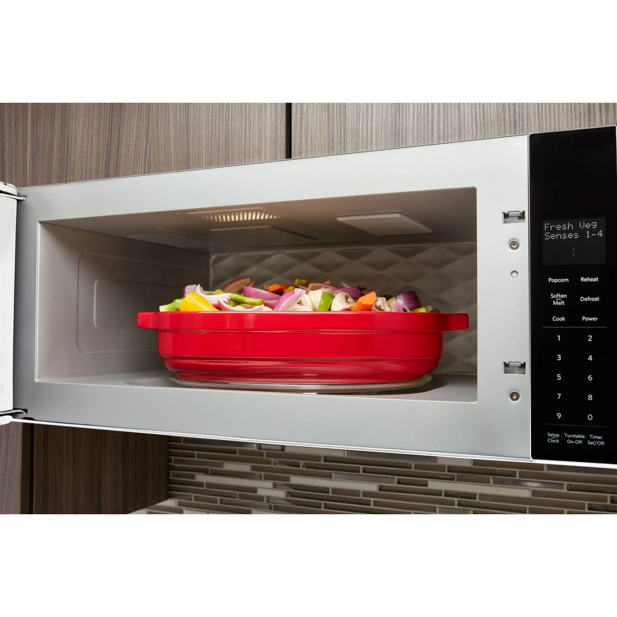 KitchenAid  900-Watt Low Profile Microwave Hood Combination (YKMLS311HWH)