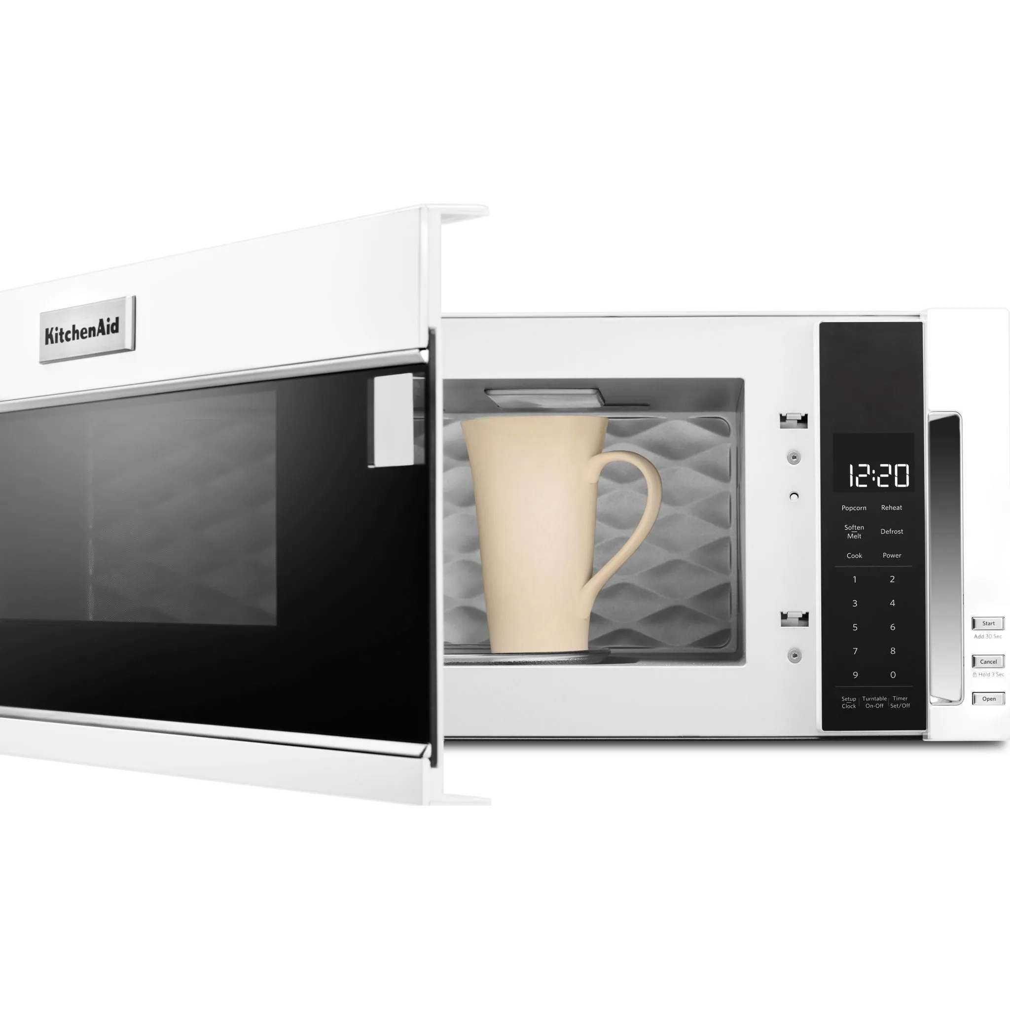 KitchenAid  900-Watt Low Profile Microwave Hood Combination (YKMLS311HWH)