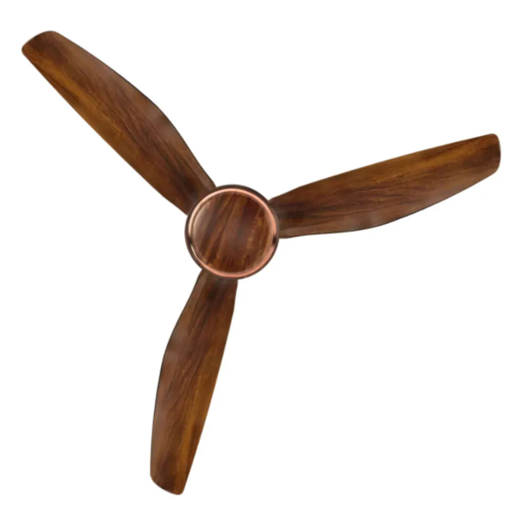 Kuhl Brise E3 BLDC Ceiling Fan With Remote 1320mm Teak