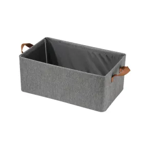 Large Capacity Fabric Storage Open Organizers with Handles