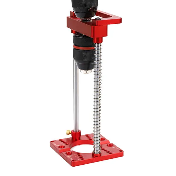 Levoite™ Precision Drill Guide Drill Stand & Concealed Hinge Drill Locator