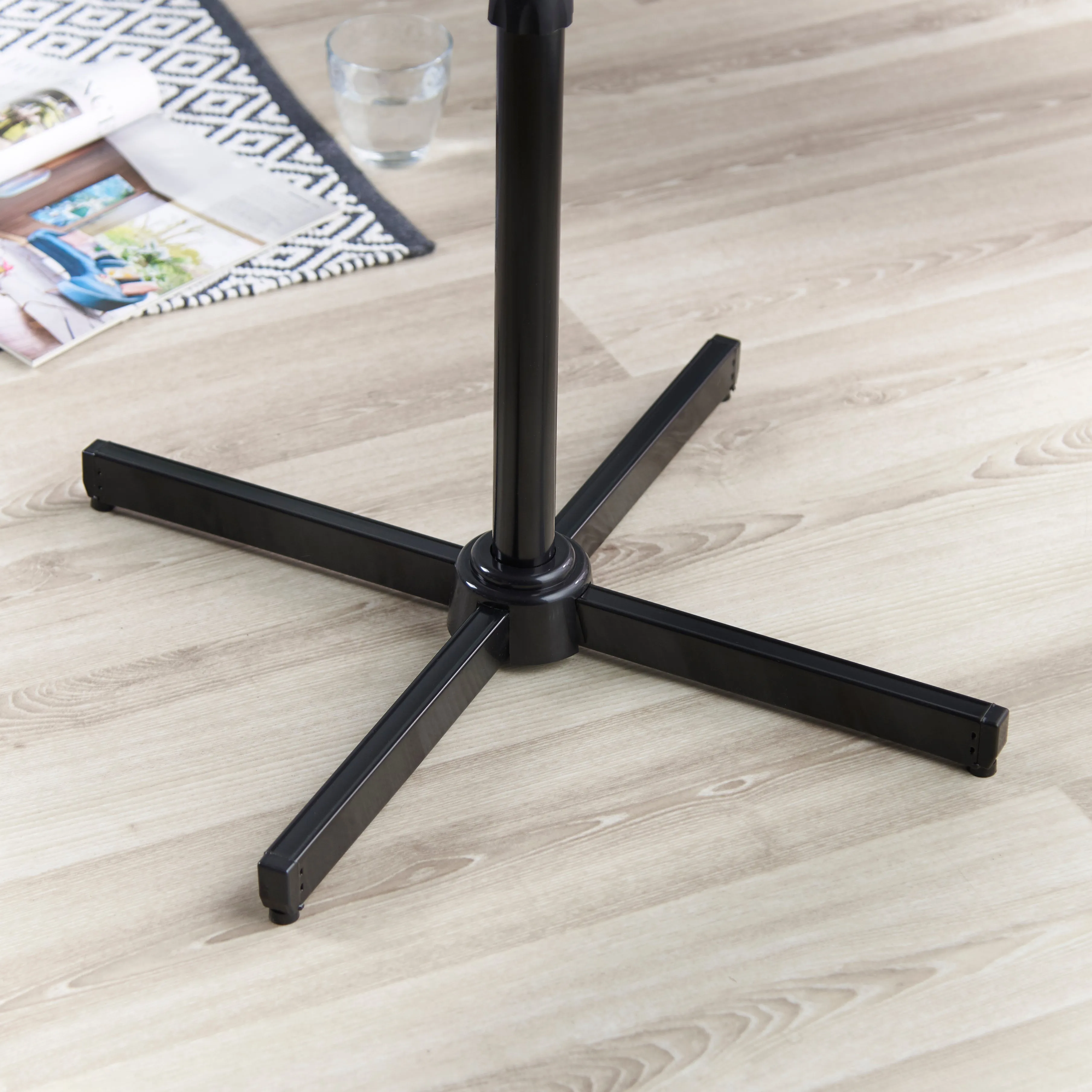 Lewis's  16 Inch Standing Pedestal Fan  - Black