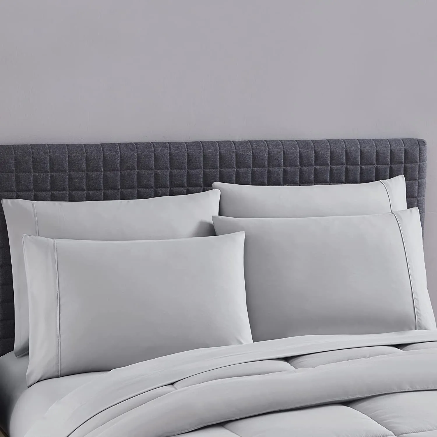 Light Gray Study Bed Set