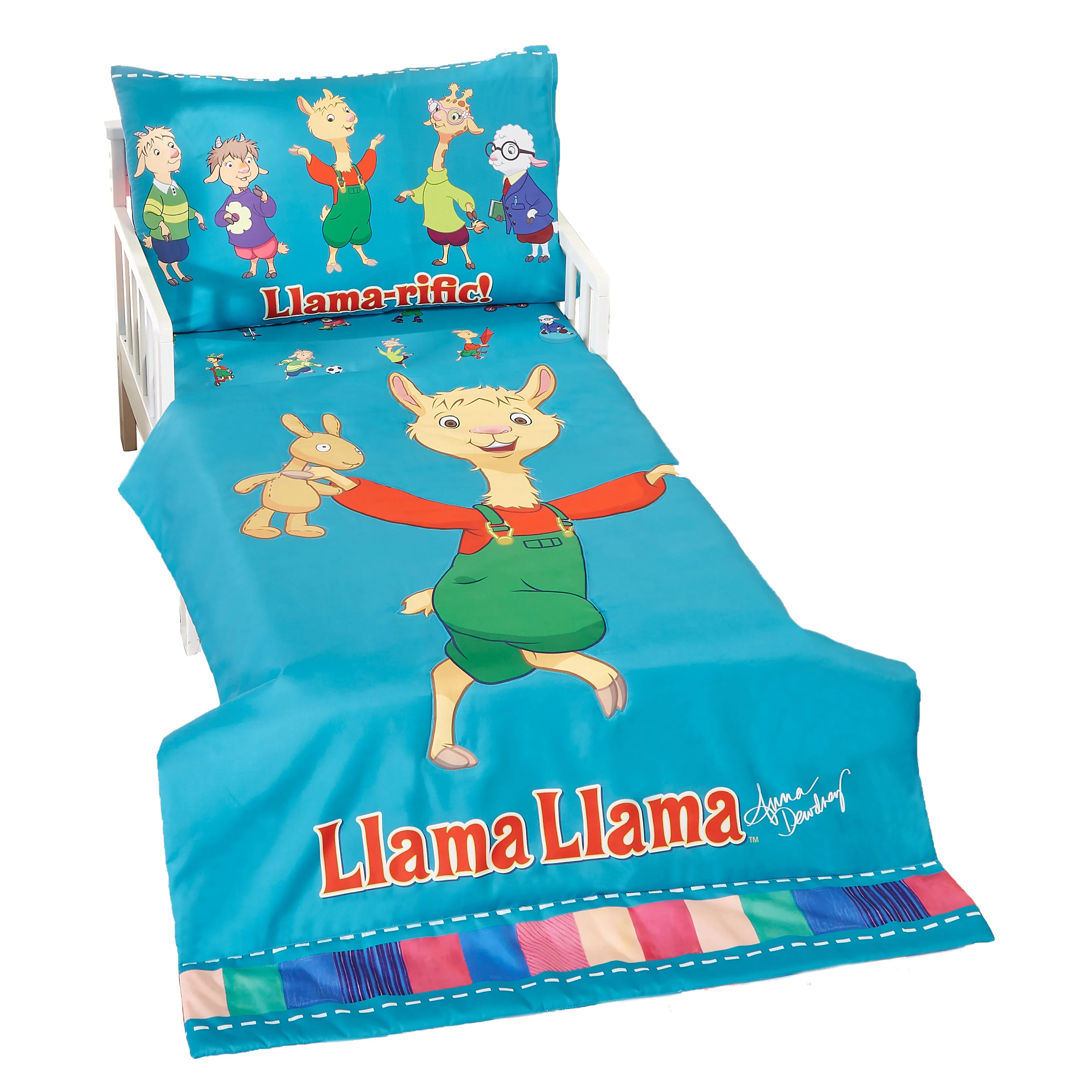 Llama Llama 4 Piece Toddler Bedding Set