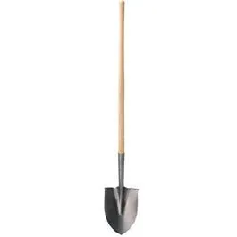 Long-Handle Round-Point Shovel