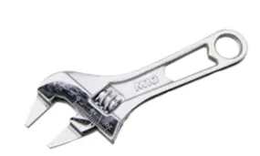 M10 Stubby Adjustable Wrench 4.5" (AW120S) | Model : 005-005-045