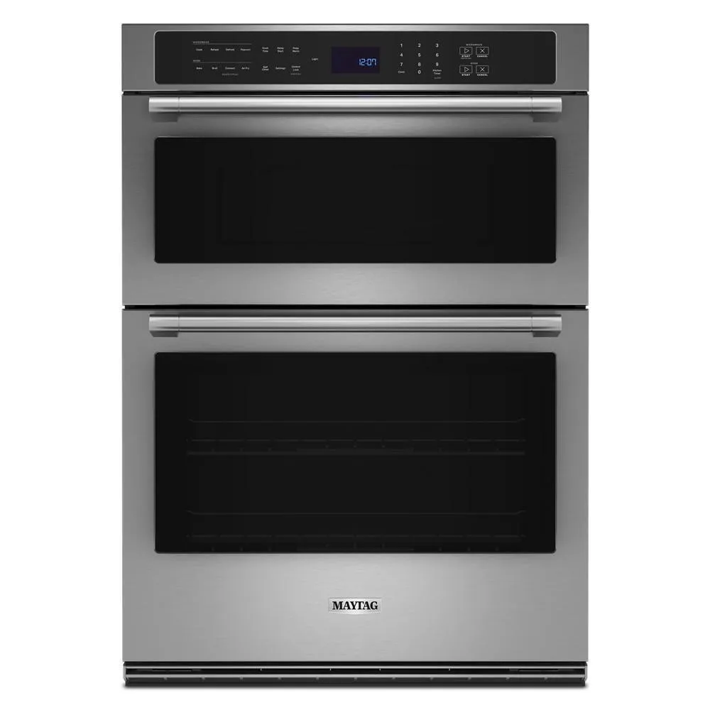 Maytag MOEC6030LZ 30-inch Wall Oven Microwave Combo with Air Fry and Basket - 6.4 cu. ft.