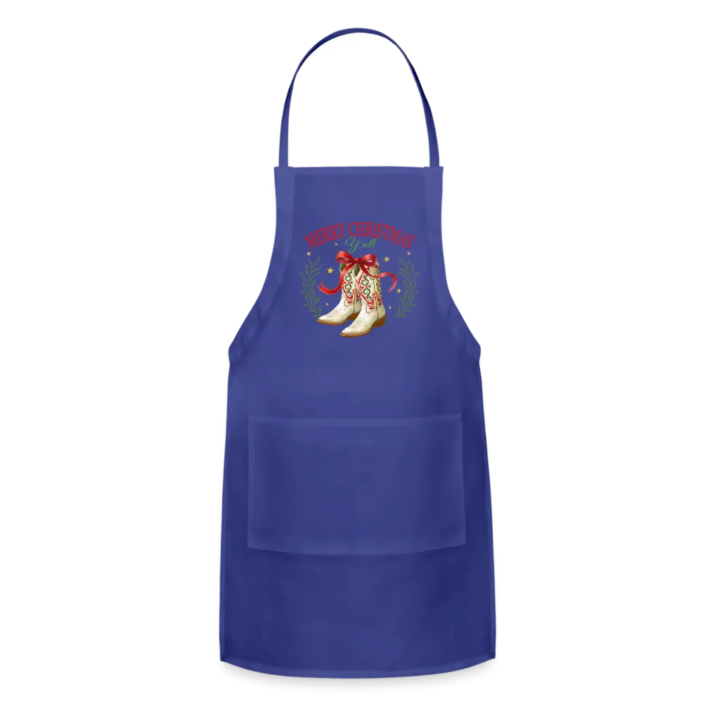 Merry Christmas Y'all Apron