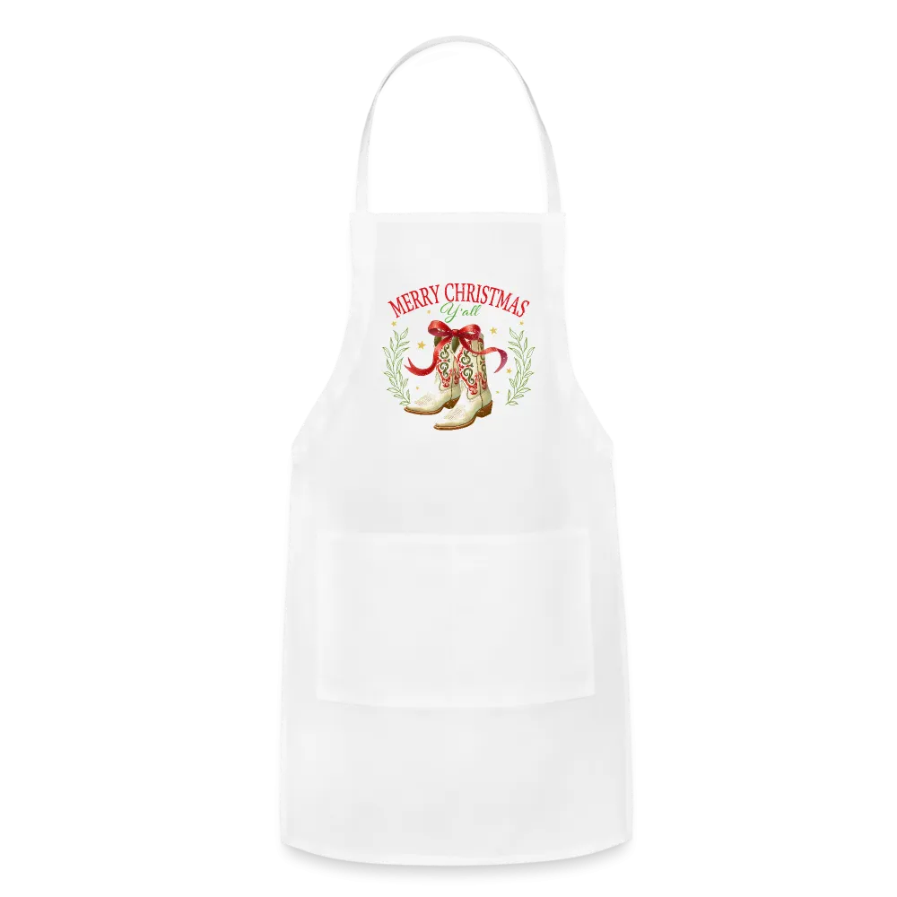 Merry Christmas Y'all Apron