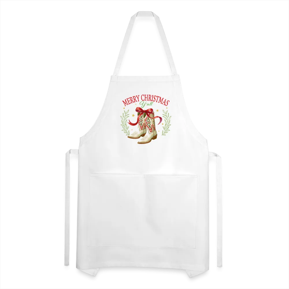 Merry Christmas Y'all Apron