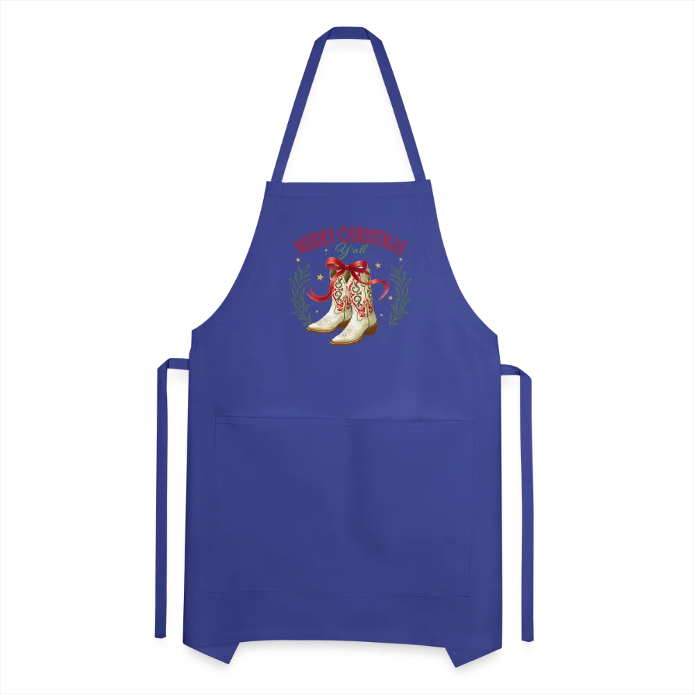 Merry Christmas Y'all Apron