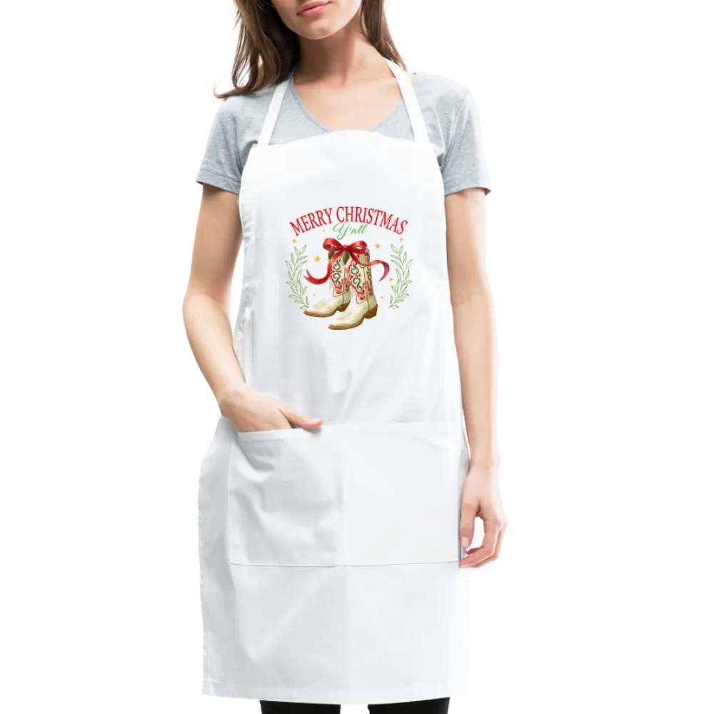 Merry Christmas Y'all Apron