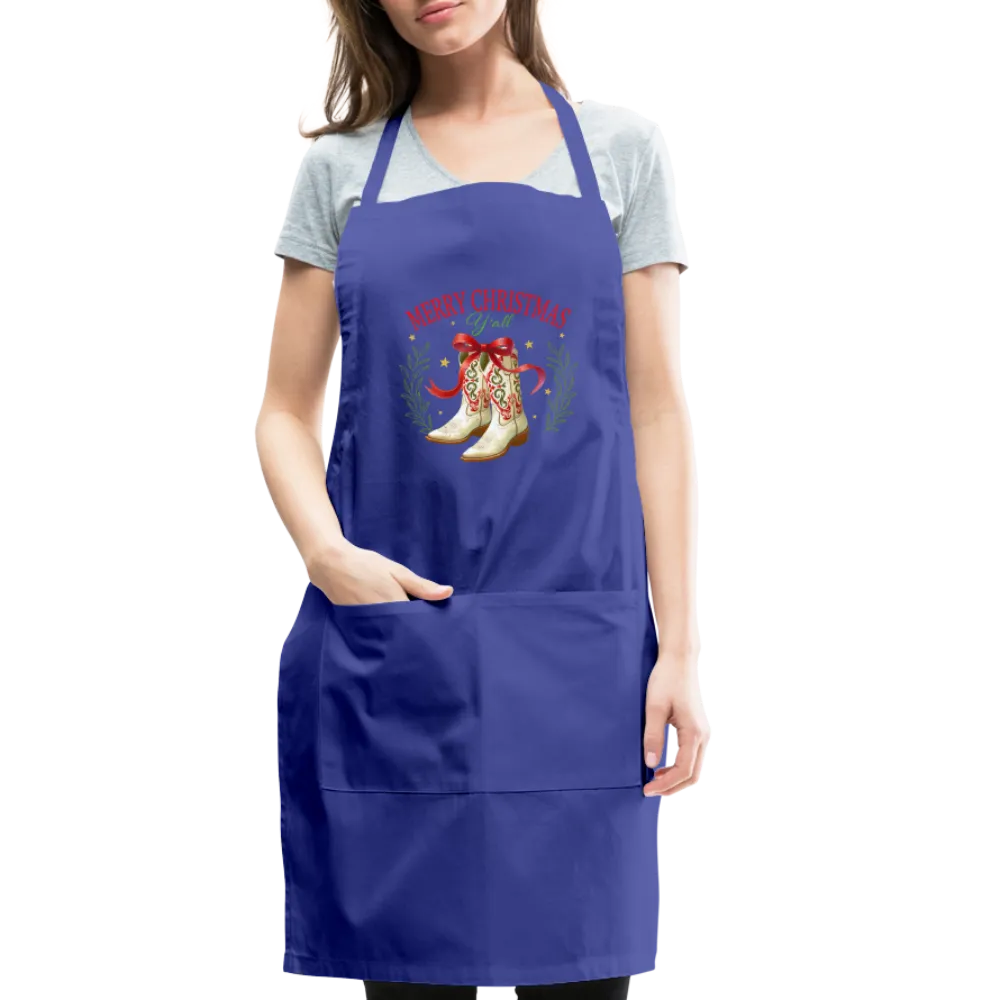 Merry Christmas Y'all Apron