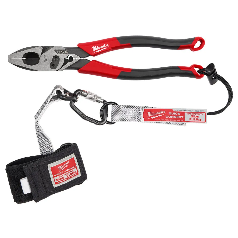 Milwaukee MT550C 9" Lineman's Comfort Grip Pliers w/ Crimper and Bolt Cutter (USA)