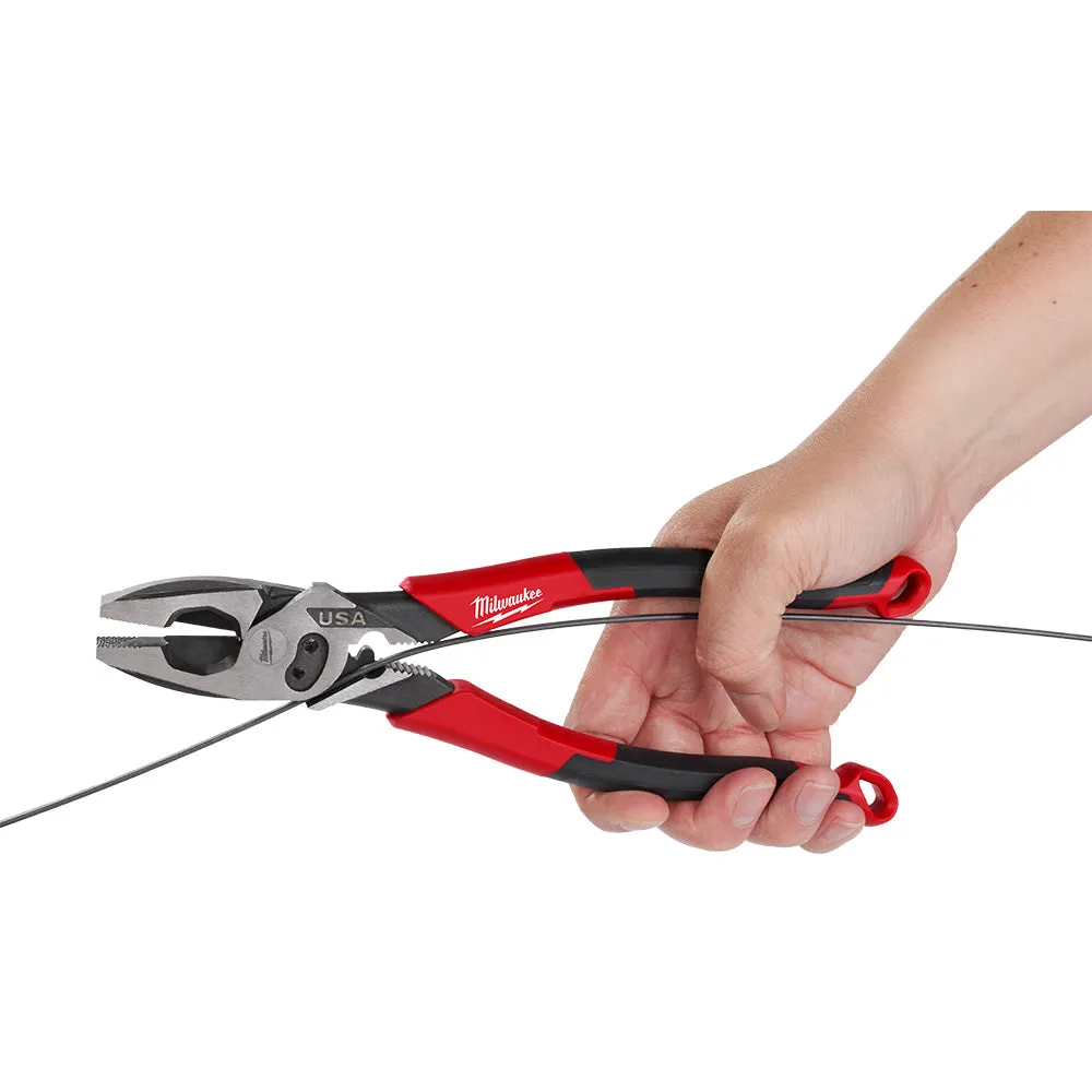 Milwaukee MT550C 9" Lineman's Comfort Grip Pliers w/ Crimper and Bolt Cutter (USA)