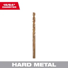 Milwaukee Red Helix 15/64 in. X 3-15/16 in. L Steel Thunderbolt Drill Bit 3-Flat Shank 1 pc