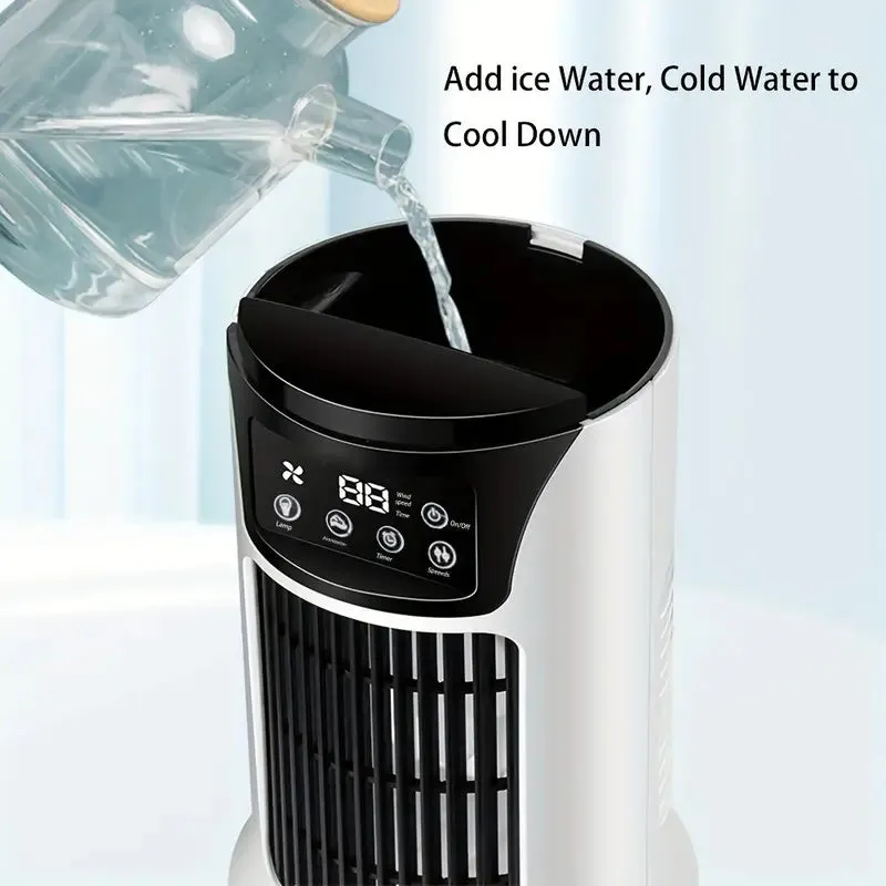 Mini Air Conditioner Portable Cooler Fan USB Fan-K